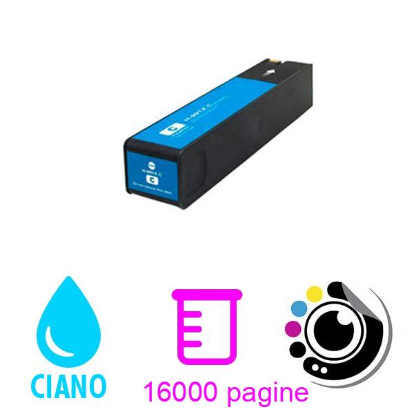 Compatibile Cartuccia HP 991X / 991A Ciano M0J90AE / M0J74AE