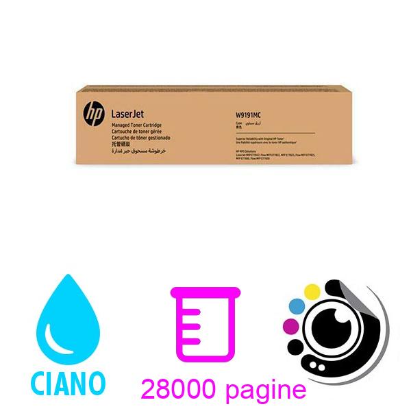 Toner Originale HP W9191MC Ciano