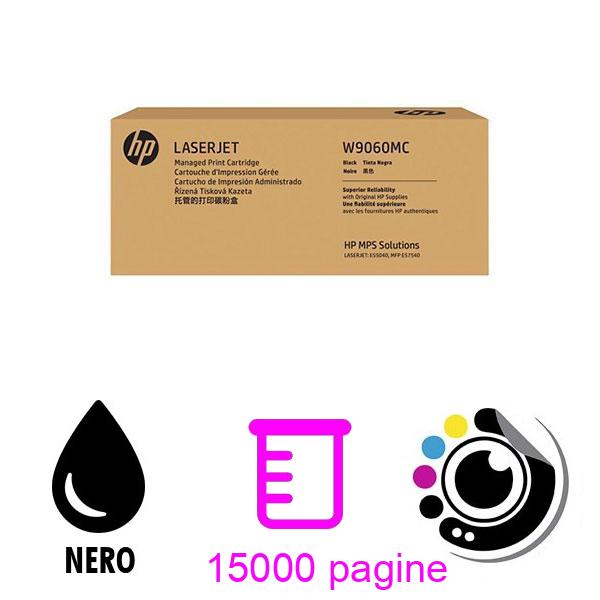 Toner Originale HP W9060MC Nero