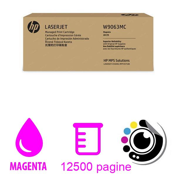 Toner Originale HP W9063MC Magenta