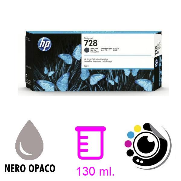 Originale Cartuccia HP 728 Nero Opaco