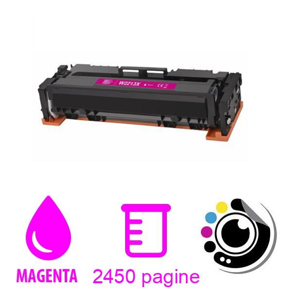 Compatibile Toner HP W2213X Magenta 207X Con Chip