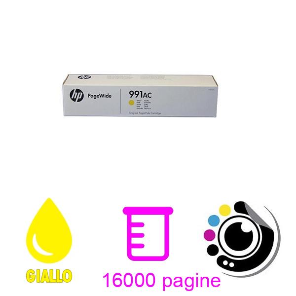 Originale cartuccia HP 991 AC Giallo