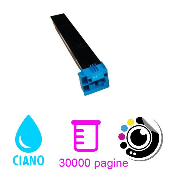 Compatibile Toner Konica Minolta Bizhub C452 / C552 / C652 Ciano A0TM450 / TN-613C / TN613