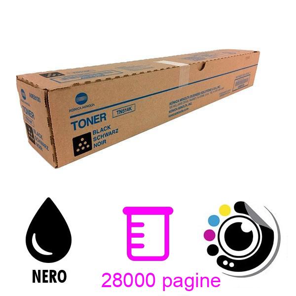 Toner Originale Konica Minolta TN-514 K (A9E8150)