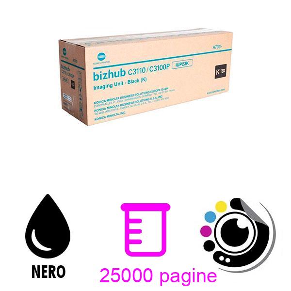 Tamburo Originale Konica Minolta Bizhub C-3110 Nero A73303H - IUP23K