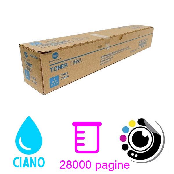 Toner Originale Konica Minolta TN-626 Ciano (ACV1450)