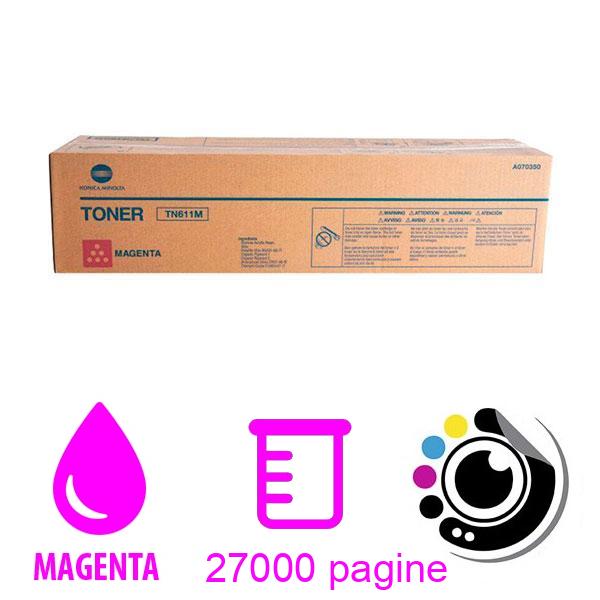 Toner Originale Konica Minolta TN611 Magenta