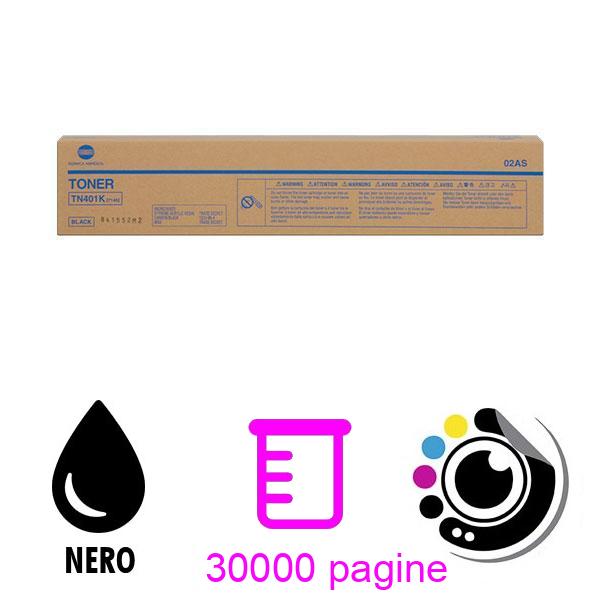 Toner Originale Konica Minolta TN401 Nero 02AS