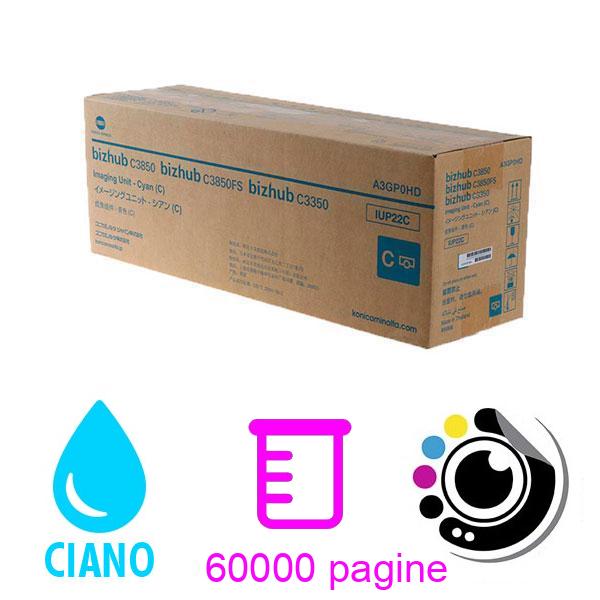 Originale Tamburo Konica Minolta IUP-22 Ciano A3GP0HD