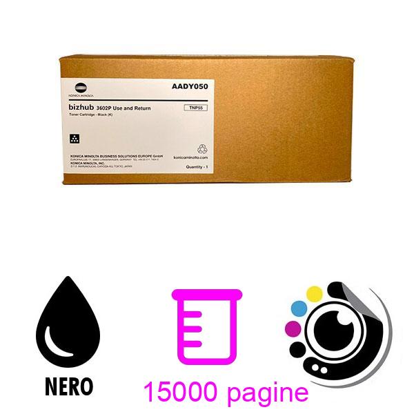 Toner Originale Konica Minolta TNP-55 Nero (AADY050)