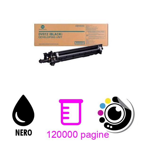 Originale Developer Konica Minolta Bizhub 758 DV912 Nero A8H403D