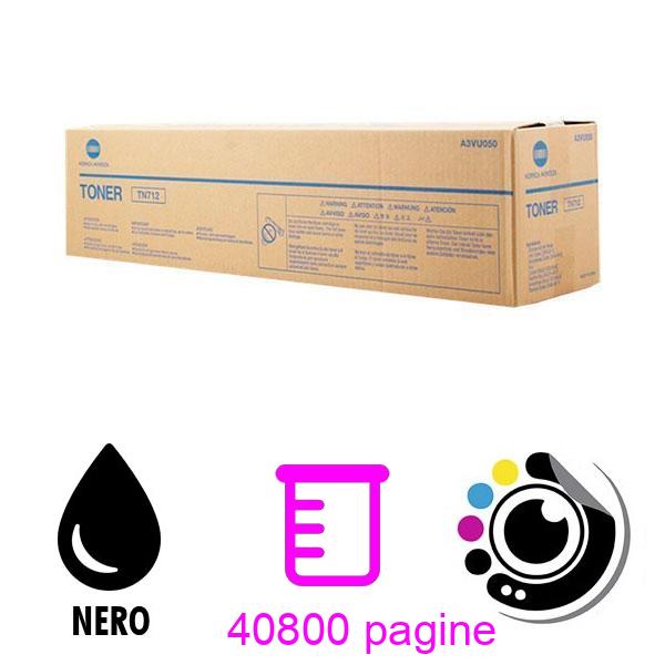 Toner Originale Konica Minolta TN712 Nero A3VU050