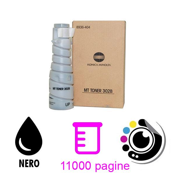 Toner Originale Konica Minolta 302B Nero 8936-404