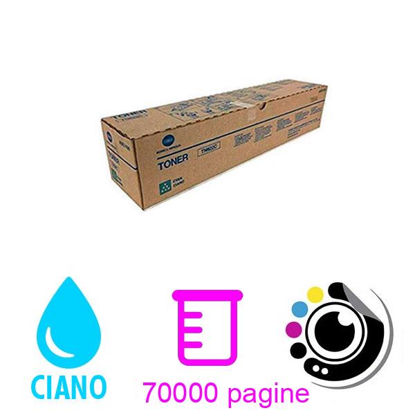Toner Originale Konica Minolta TN620 Ciano A3VX451 Bizhub Press Pro C1060L
