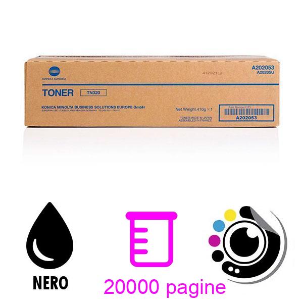 Toner Originale Konica Minolta TN-320 Nero A202053