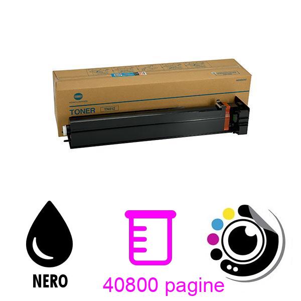 Toner Originale Konica Minolta TN812 Nero A8H5050