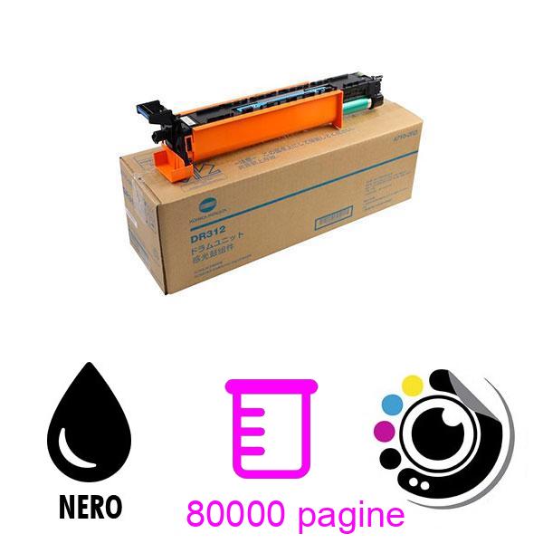 Originale Tamburo Konica Minolta Bizhub 227 / DR312 Nero A7Y00RD