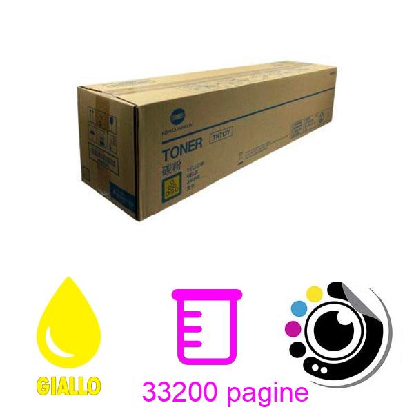 Toner Originale Konica Minolta TN713 Giallo A9K8250