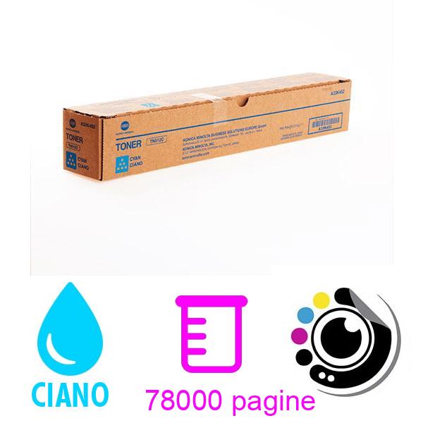 Toner Originale Konica Minolta TN-619 Ciano A3VX455