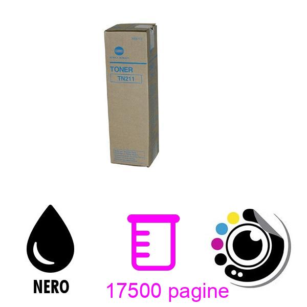 Toner Originale Konica Minolta TN211 Nero
