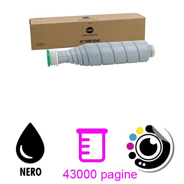 Toner Originale Konica Minolta MT 604B 8937-802 Nero
