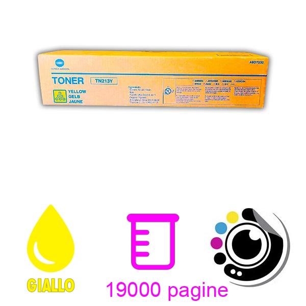 Toner Originale Konica MInolta TN213 Giallo A0D7252