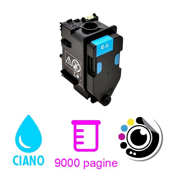 Konica Minolta TNP81/TNP80/TNP79 Ciano Toner Compatibile- RimpiazzaTNP81K/AAJW151/TNP80K/AAJW152/TNP79K/AAJW150