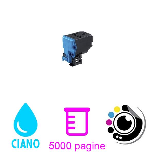Toner compatibile Konica Minolta TNP51 Cyan (A5X0150, A5X0450, A5X0350, A5X0250)