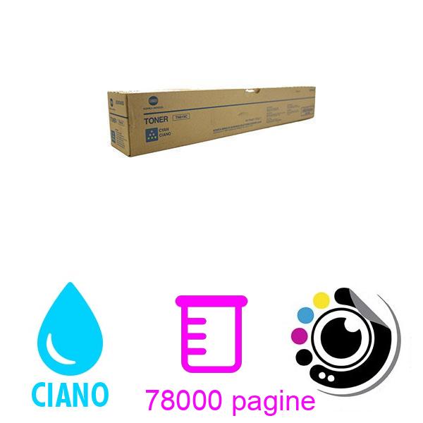 Original Toner konica minolta TN619C A3VX450 Cyan