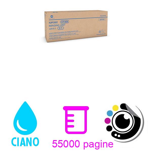 Originale Tamburo konica minolta IUP35C Cyan AAJV0HD