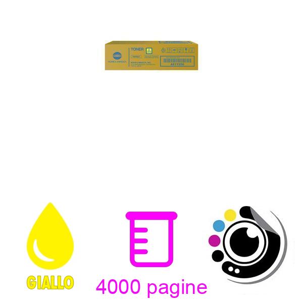 Original Toner konica minolta TNP-92 Giallo AE1Y250