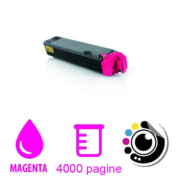 Toner compatibile Kyocera TK520 Magenta 1T02HJBEU0 TK-520