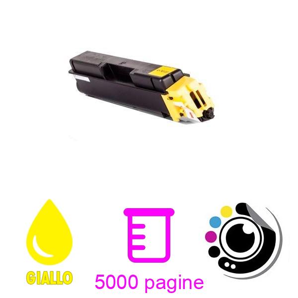 Toner compatibile Kyocera TK5135 Giallo 1T02PAANL0 TK-5135 per Taskalfa 260 / 265ci / 266ci