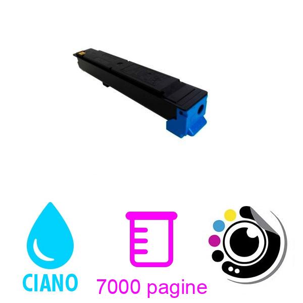 Toner compatibile Kyocera TK5195 Ciano 1T02R4CNL0 TK-5195 per TasKalfa 306ci, 307ci