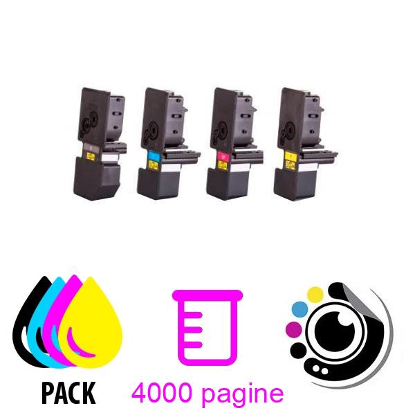 Pacchetto 4 Toner Compatibili Kyocera Ecosys TK5240 - M-5526, P-5026