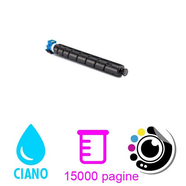 Toner compatibile Kyocera TK8335 Ciano 1T02RLCNL0 / TK-8335C per Kyocera TASKalfa 3252 ci / 3253 ci