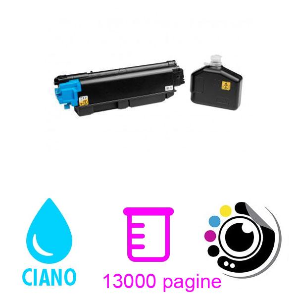 Toner compatibile Kyocera TK5290 Ciano 1T02TXCNL0 / TK-5290C