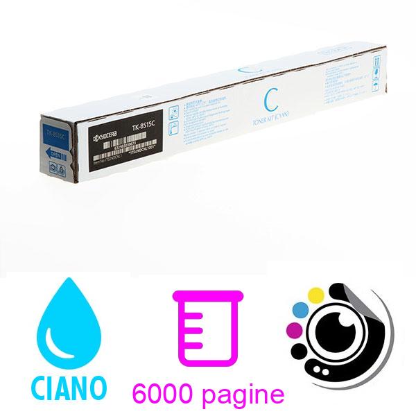 Toner Originale Kyocera TK-8115 Ciano 1T02P3CNL0