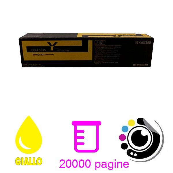 Toner Originale Kyocera TK-8505 Giallo 1T02LCANL0