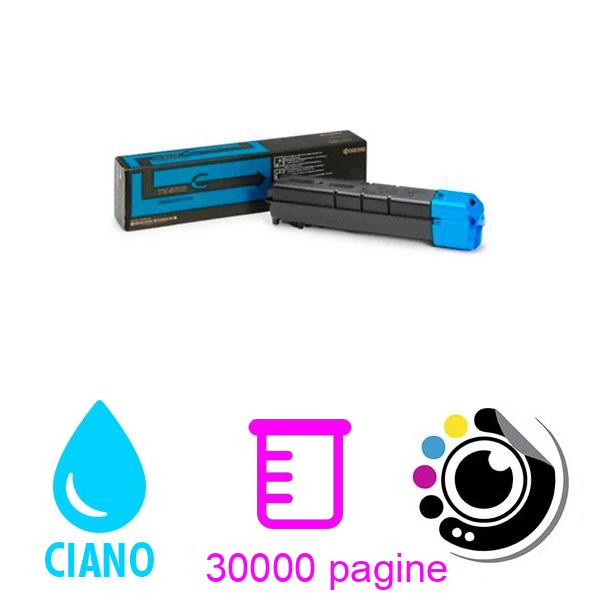 Toner Originale Kyocera TK-8705 Ciano 1T02K9CNL0
