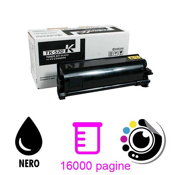 Toner Originale Kyocera TK-570 Nero 1T02HG0EU0