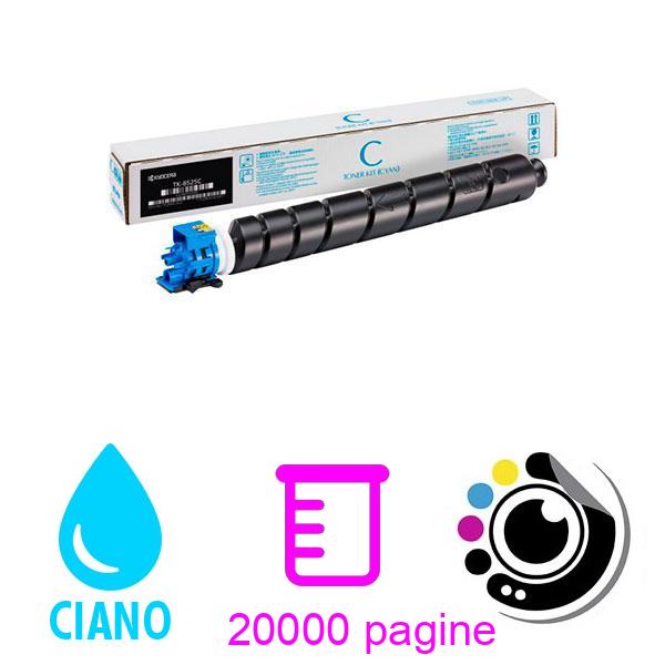 Toner Originale Kyocera TK-8525 Ciano 1T02NDCNL0