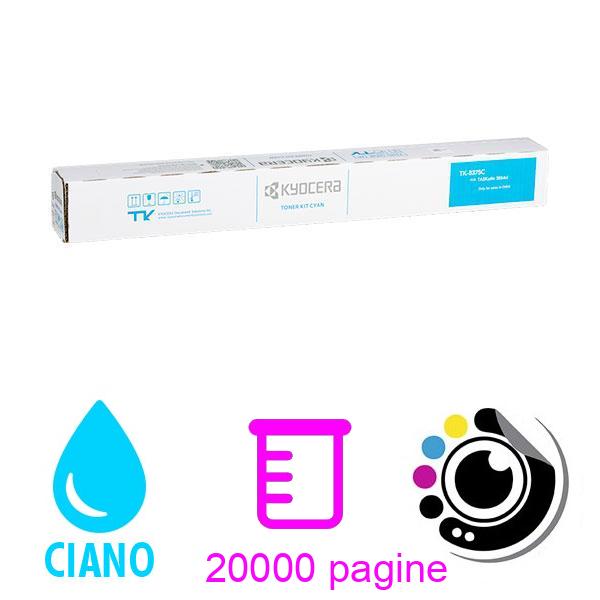 Toner Originale Kyocera TK-8375 Ciano 1T02XDCNL0