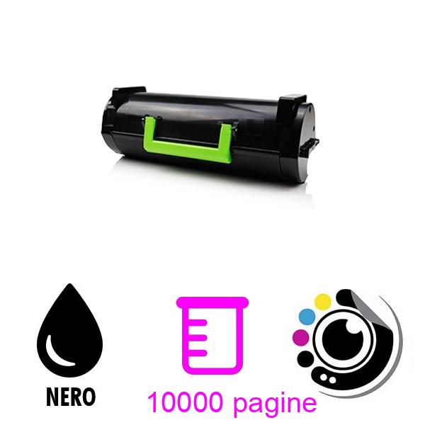 Toner compatibile Lexmark MS410 / MS415 / MS510 / MS610 Nero 50F2X00 / 502X