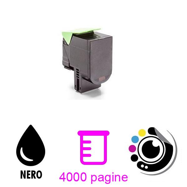 Toner compatibile Lexmark CS310 / CS410 / CS510 Nero 70C2HK0 / 702HK