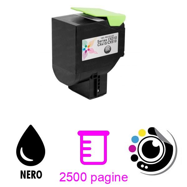 Toner Compatibile Lexmark Nero 80C2SK0/802SK (CX310/CX410/CX510)