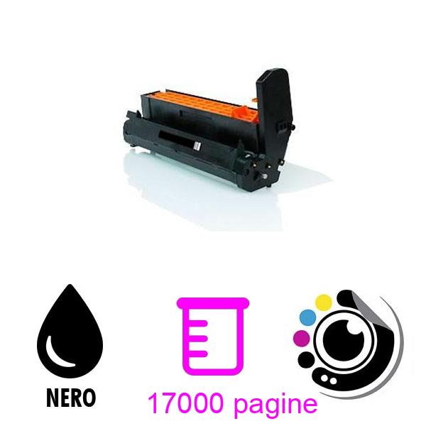 Compatibile Tamburo OKI C5100 / C5200 / C5400 / C5250 / C5450 / C3100 / C3200 Nero