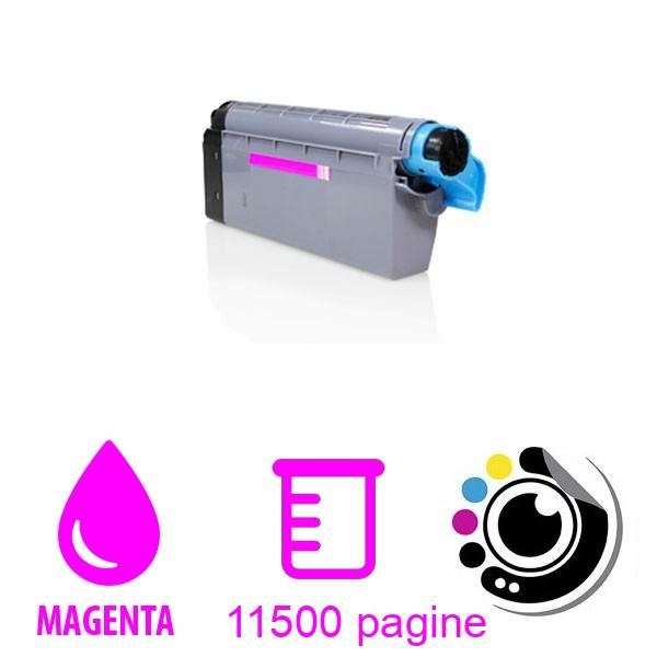 Toner compatibile OKI C710 / C711 Magenta 44318606