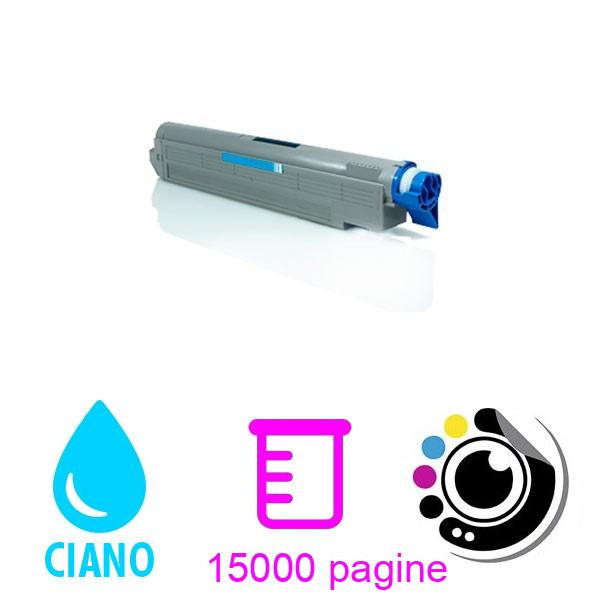 Compatibile Toner OKI ES3640 / ES3640E / ES3640E MFP Ciano 42918927